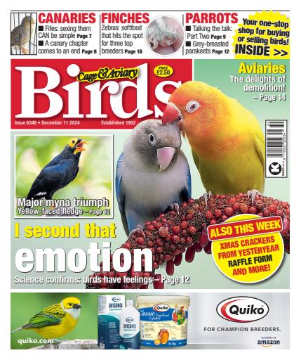 Cage & Aviary Birds issue 