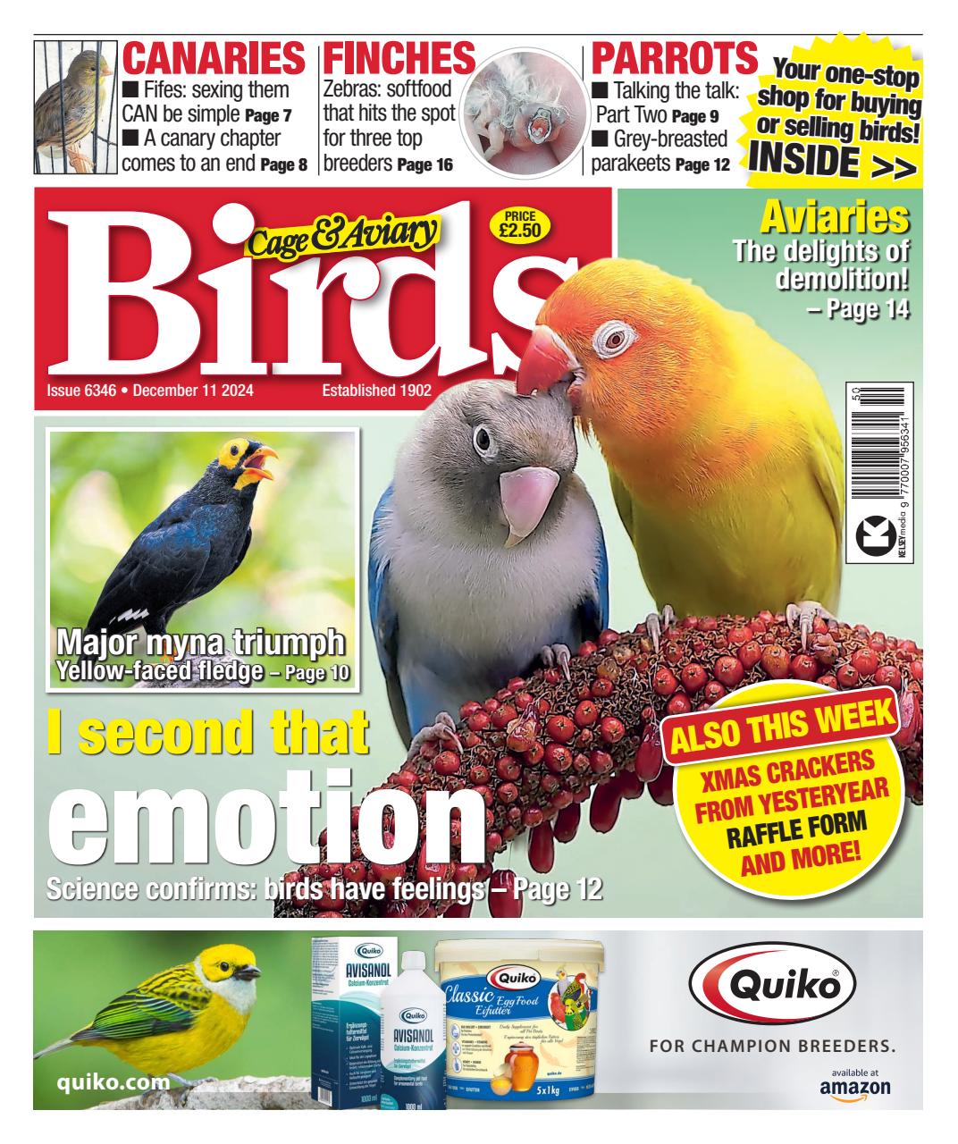 Cage & Aviary Birds Preview Pages