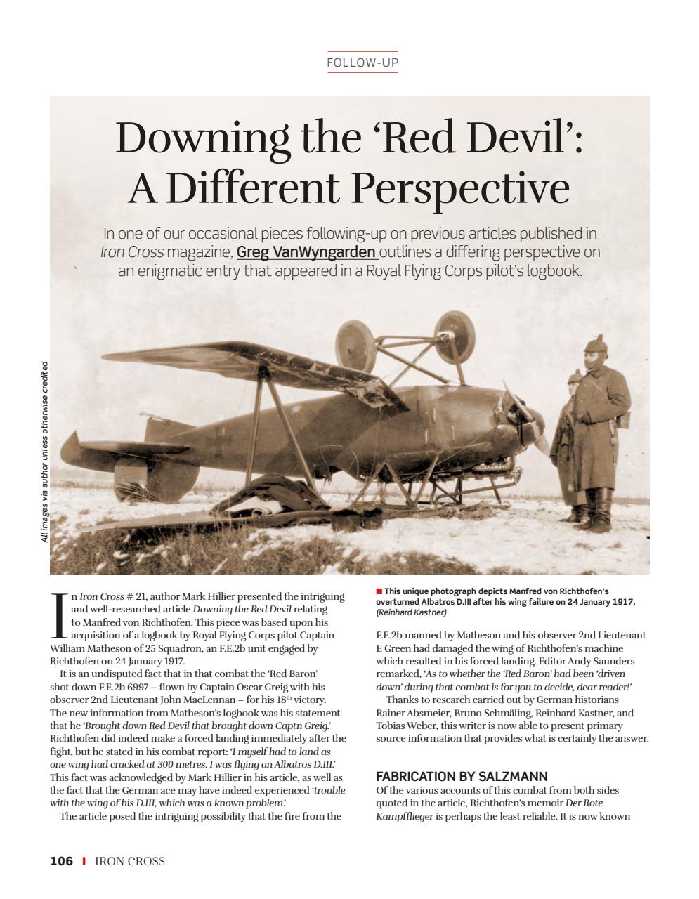 Iron Cross Preview Pages