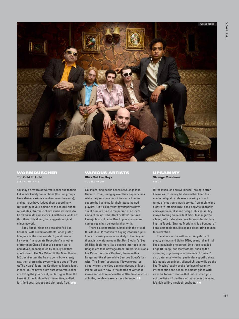 Electronic Sound Preview Pages