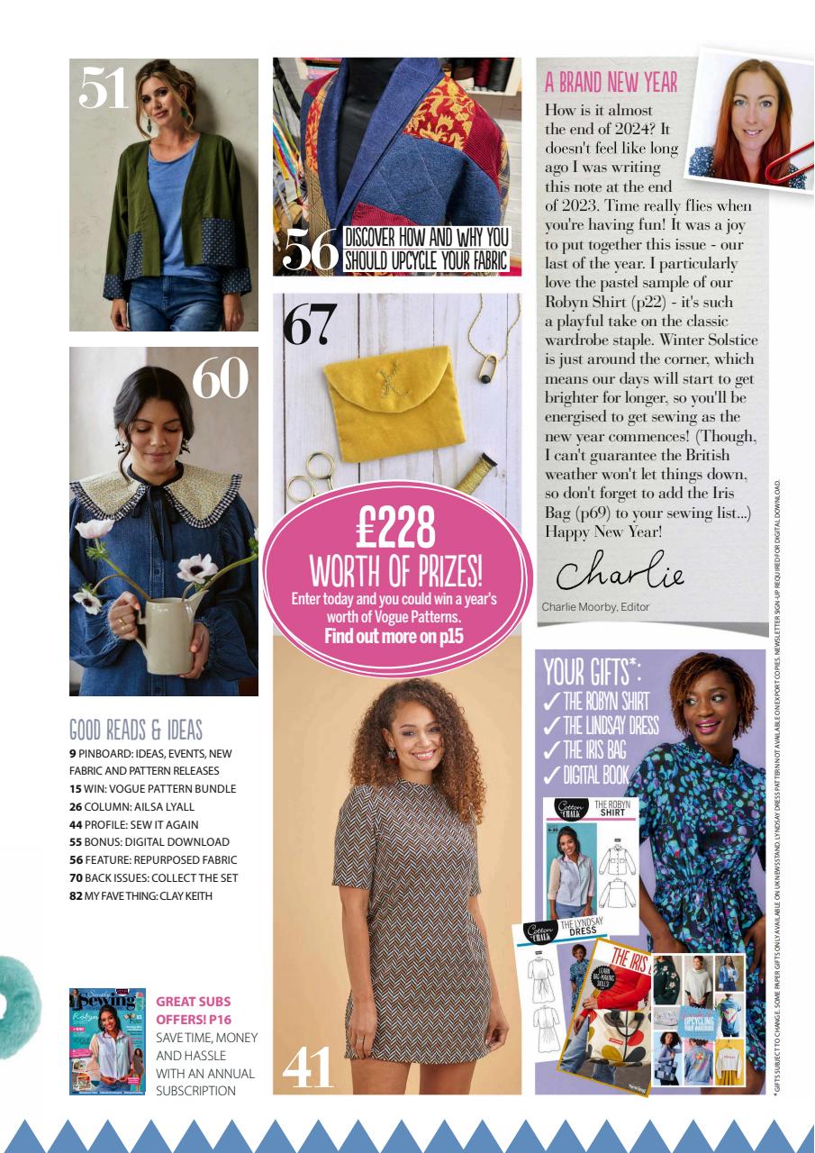 Simply Sewing Preview Pages