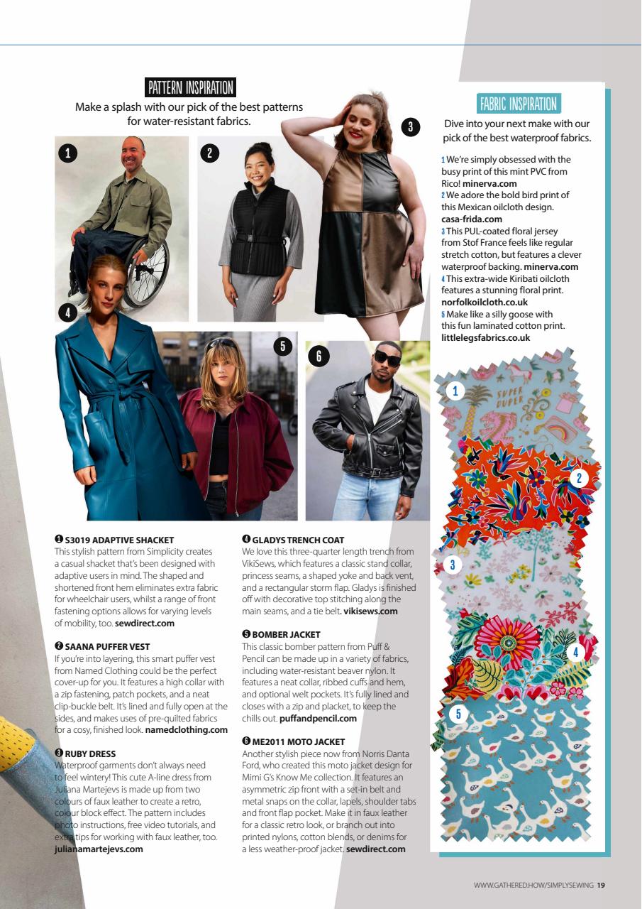 Simply Sewing Preview Pages