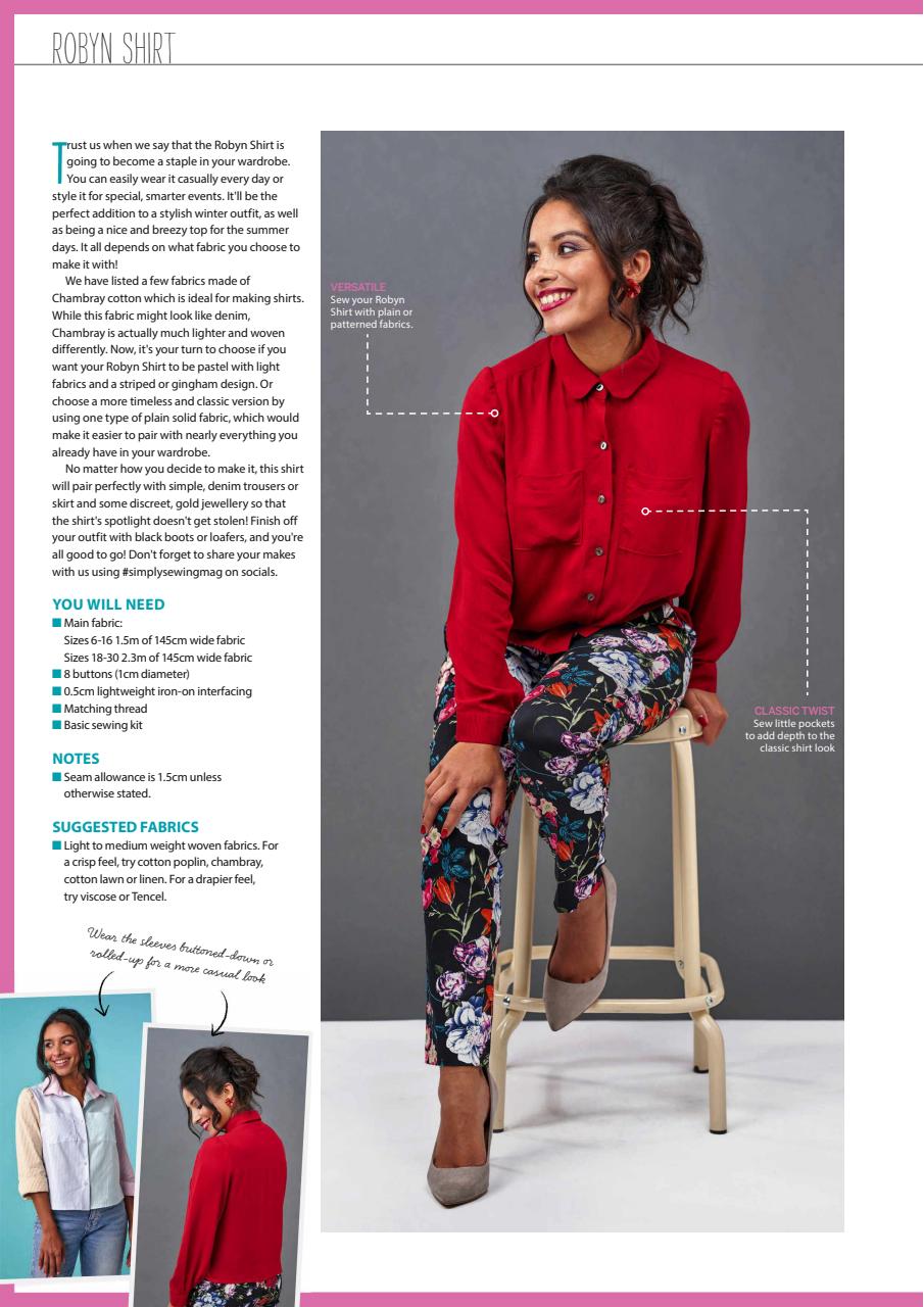 Simply Sewing Preview Pages