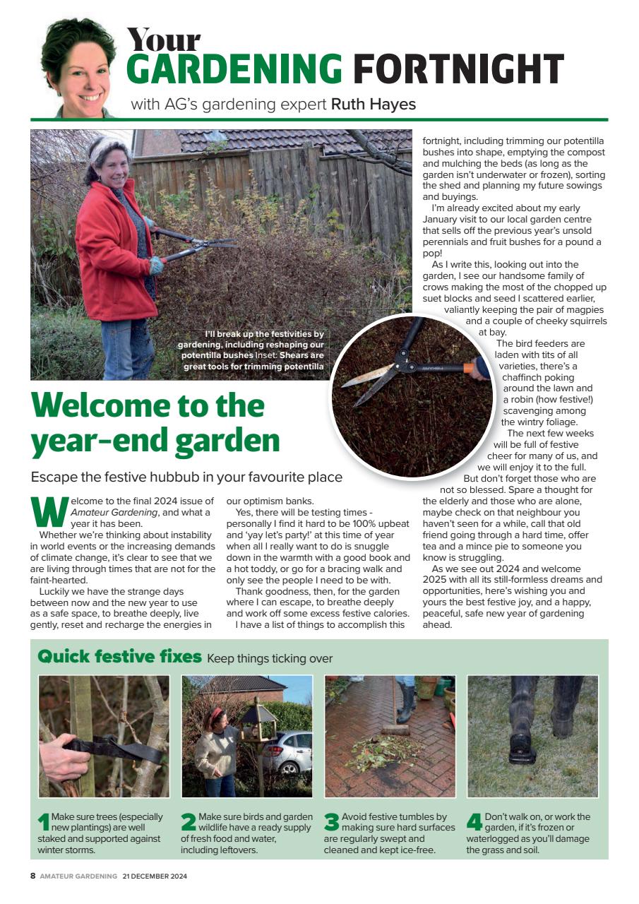 Amateur Gardening Preview Pages