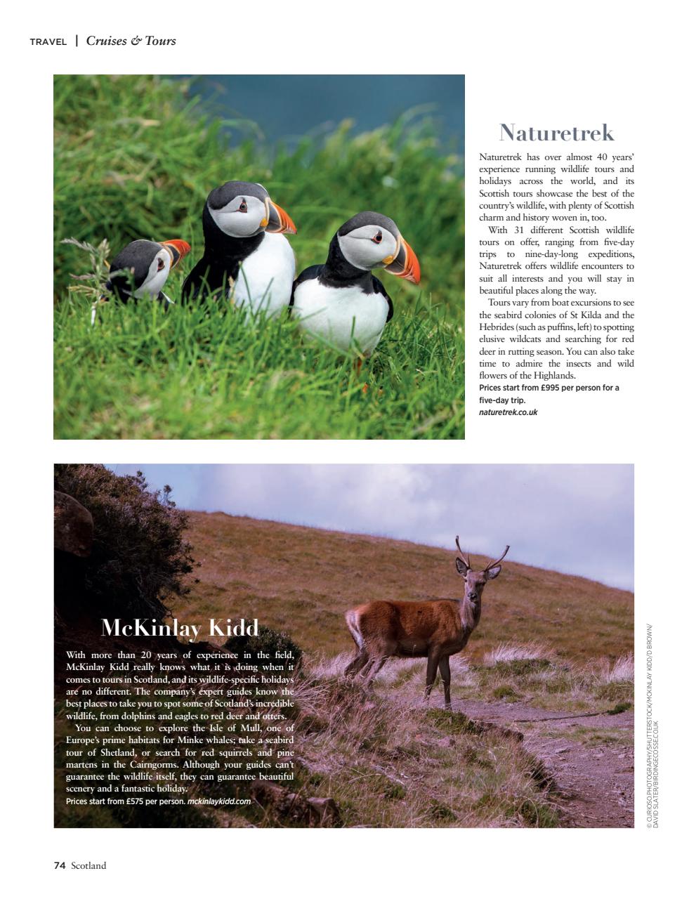 Scotland Magazine Preview Pages