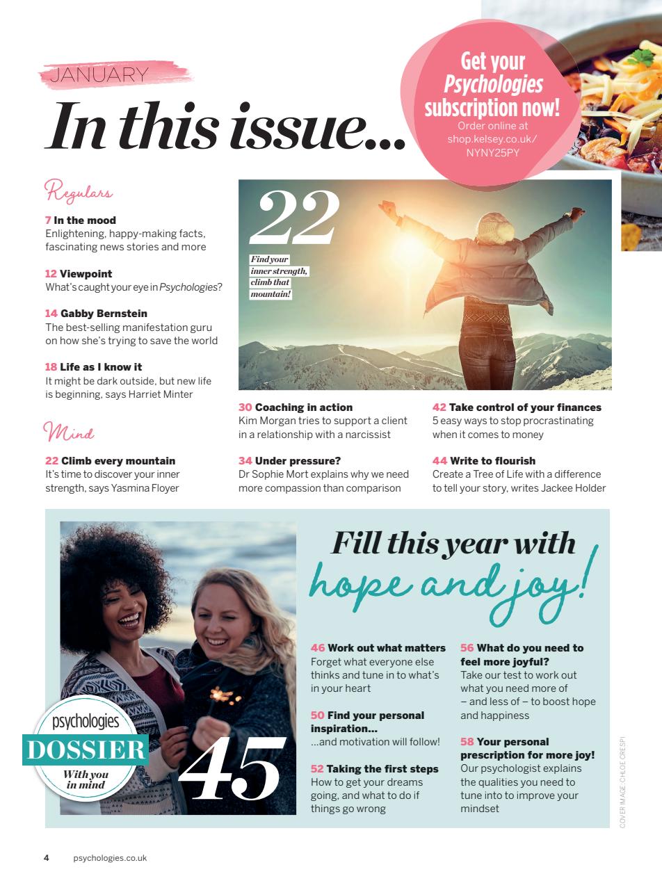 Psychologies Preview Pages