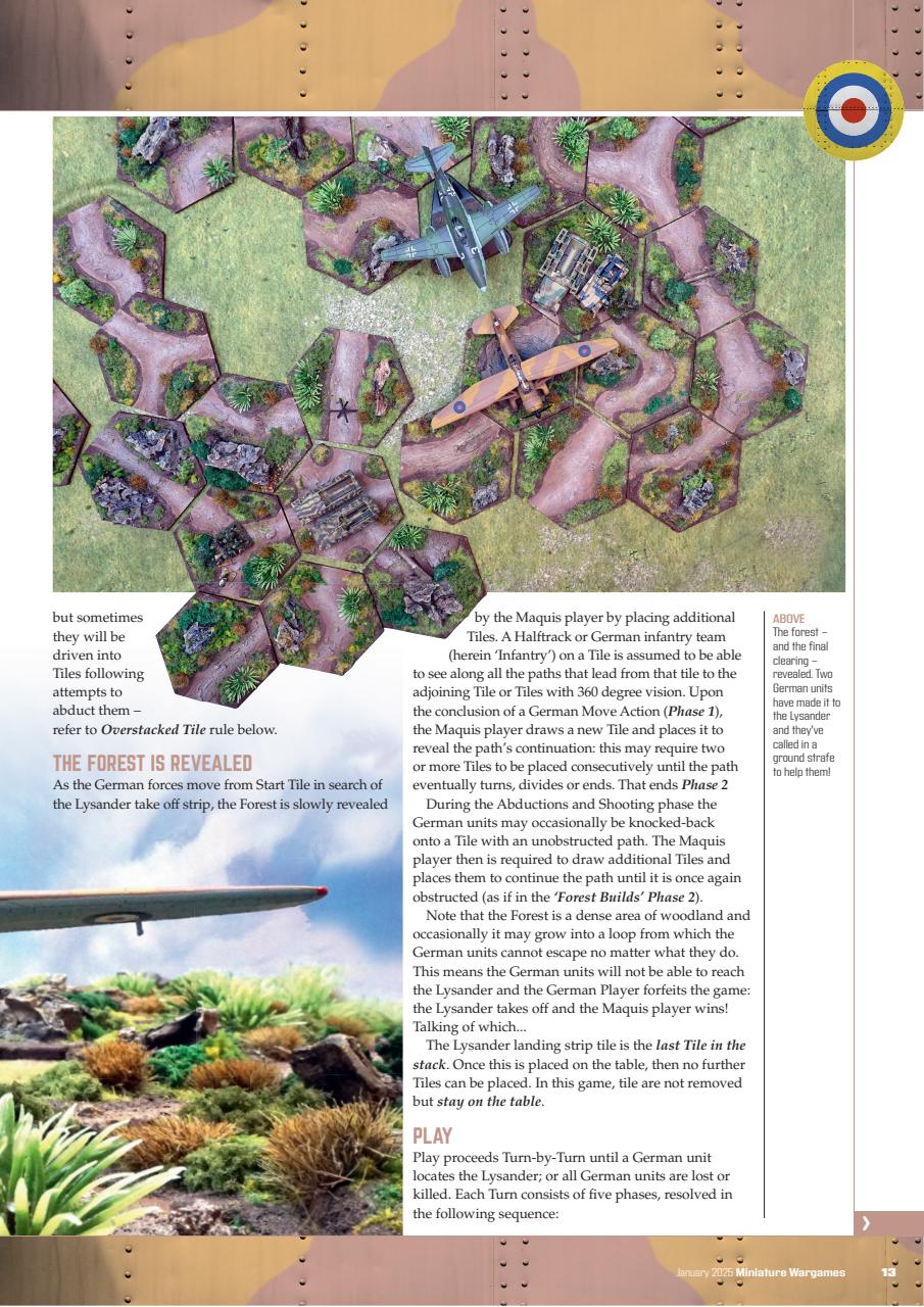 Miniature Wargames Preview Pages