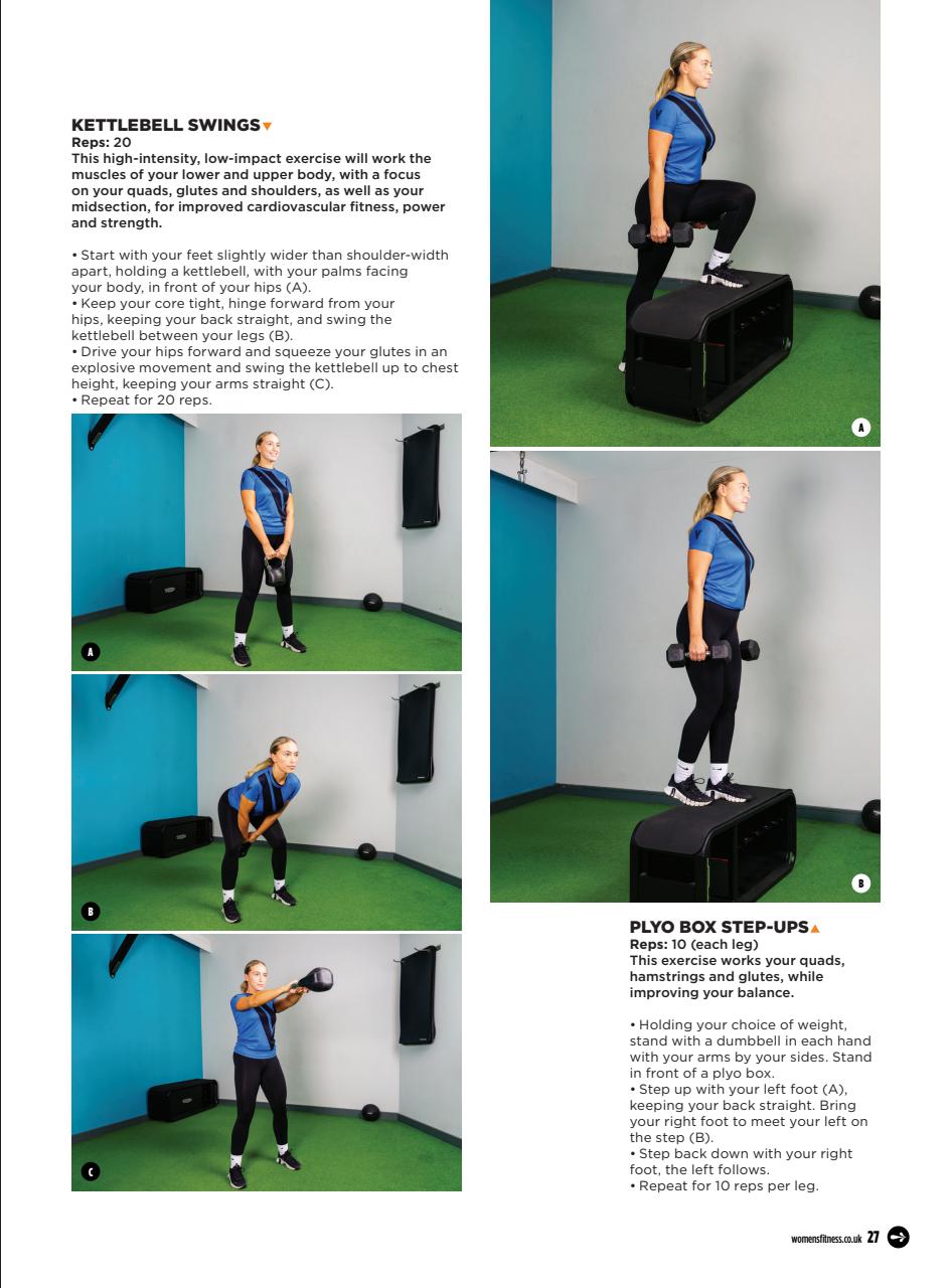 Women’s Fitness Preview Pages