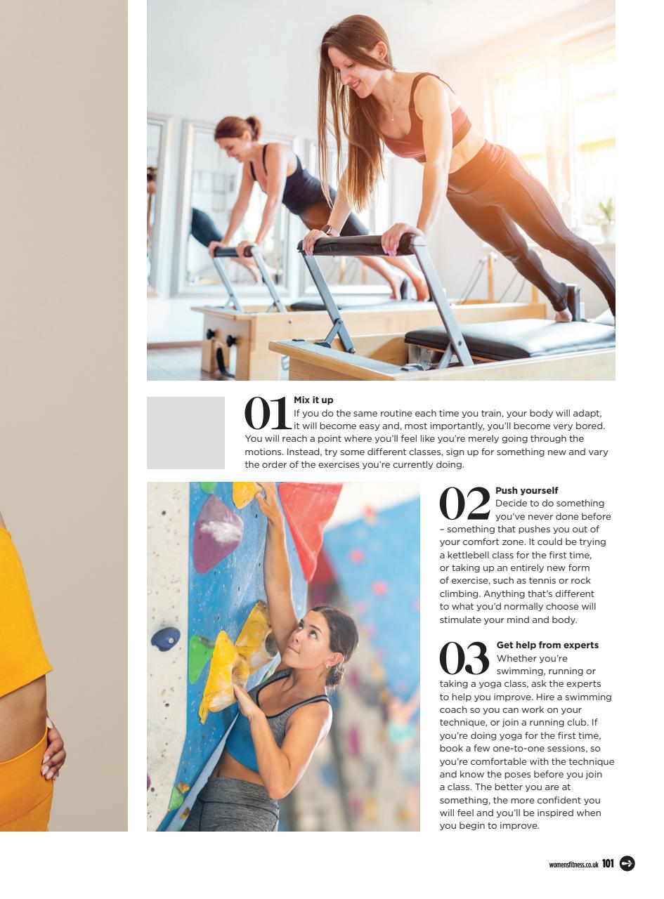 Women’s Fitness Preview Pages