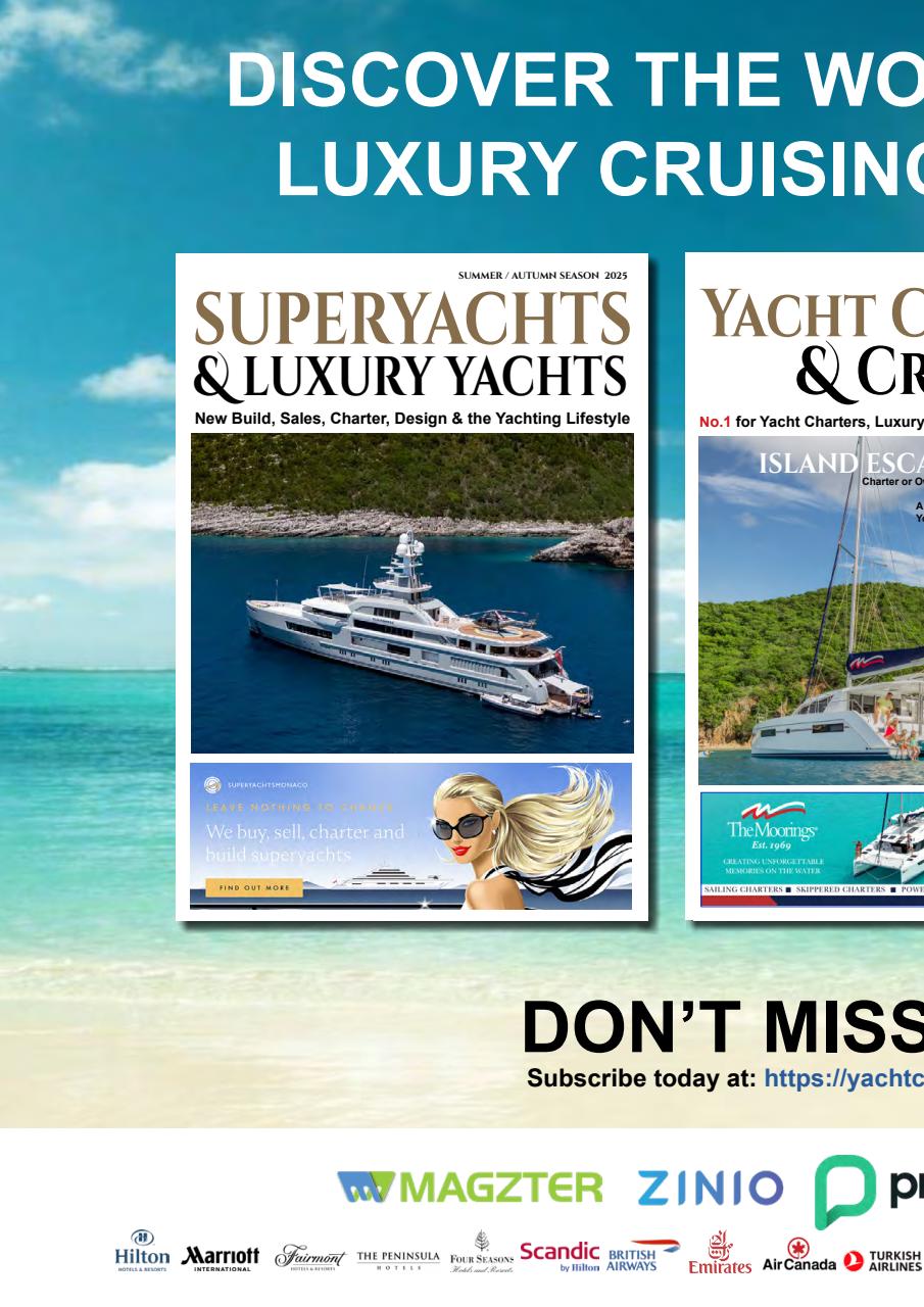 Yacht Charter & Cruise Preview Pages