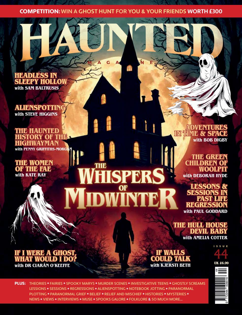 Haunted Magazine Preview Pages