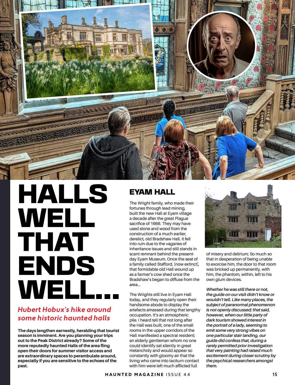 Haunted Magazine Preview Pages