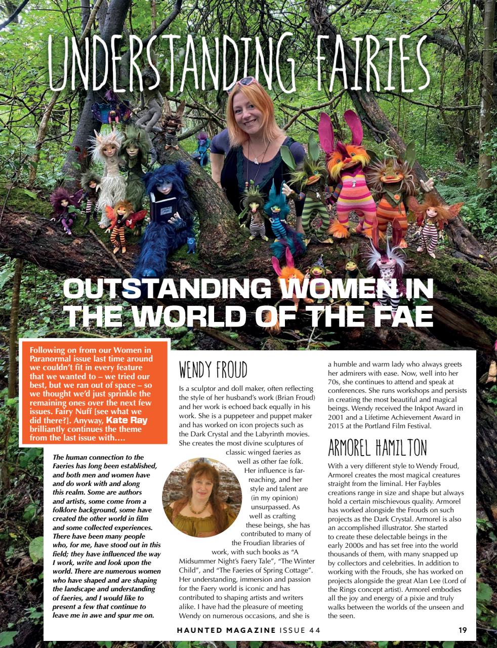 Haunted Magazine Preview Pages