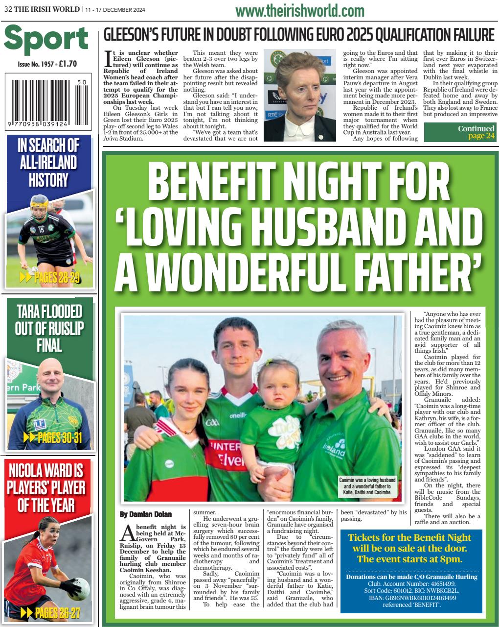 Irish World Preview Pages