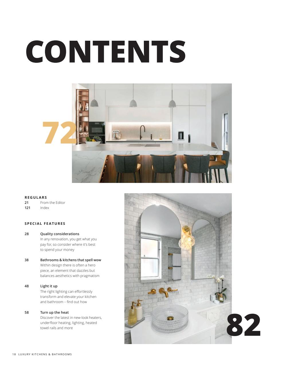Luxury Kitchens and Bathrooms Preview Pages