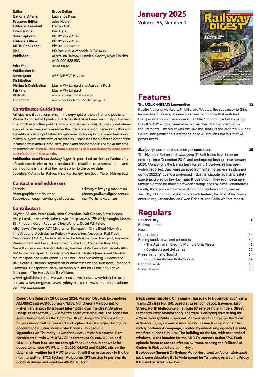 Railway Digest Preview Pages