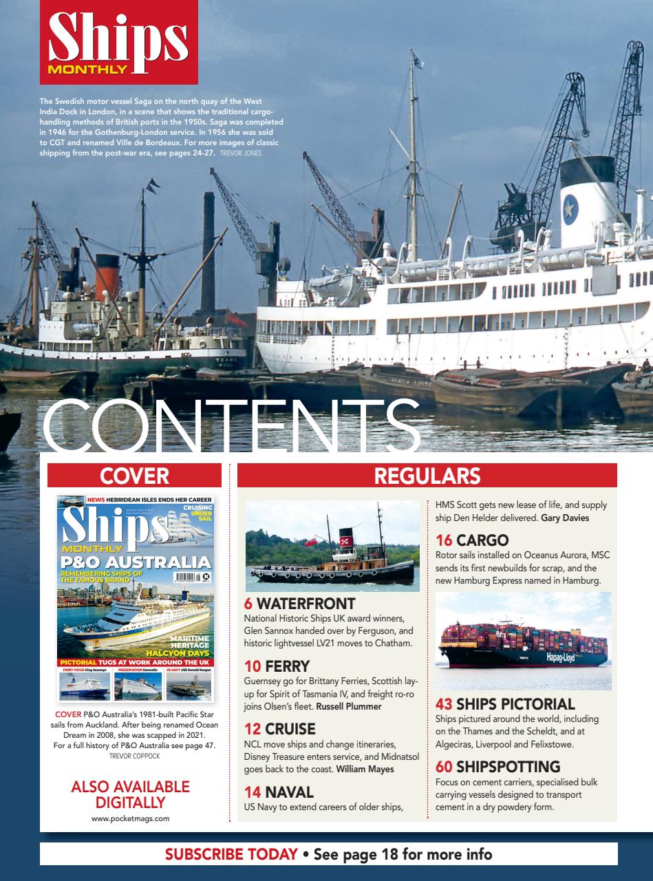 Ships Monthly Preview Pages