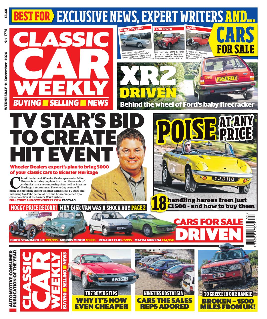 Classic Car Weekly Preview Pages
