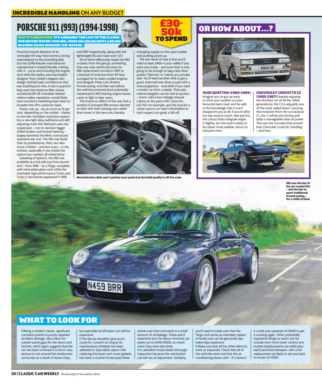 Classic Car Weekly Preview Pages