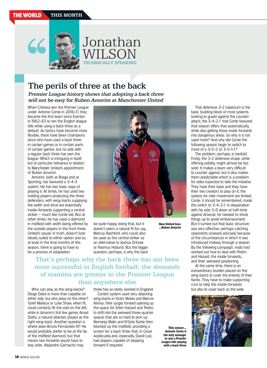 World Soccer Preview Pages