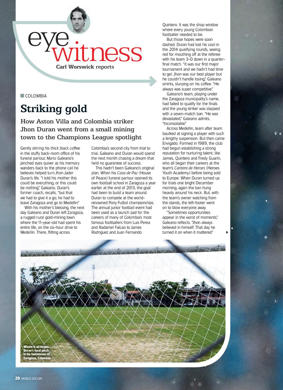 World Soccer Preview Pages