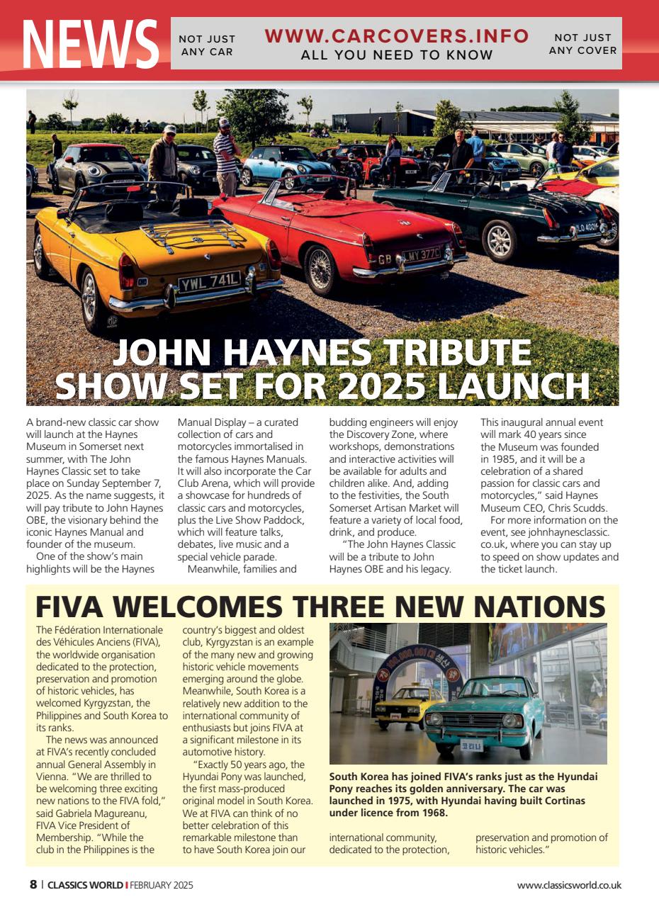 Classics World Preview Pages