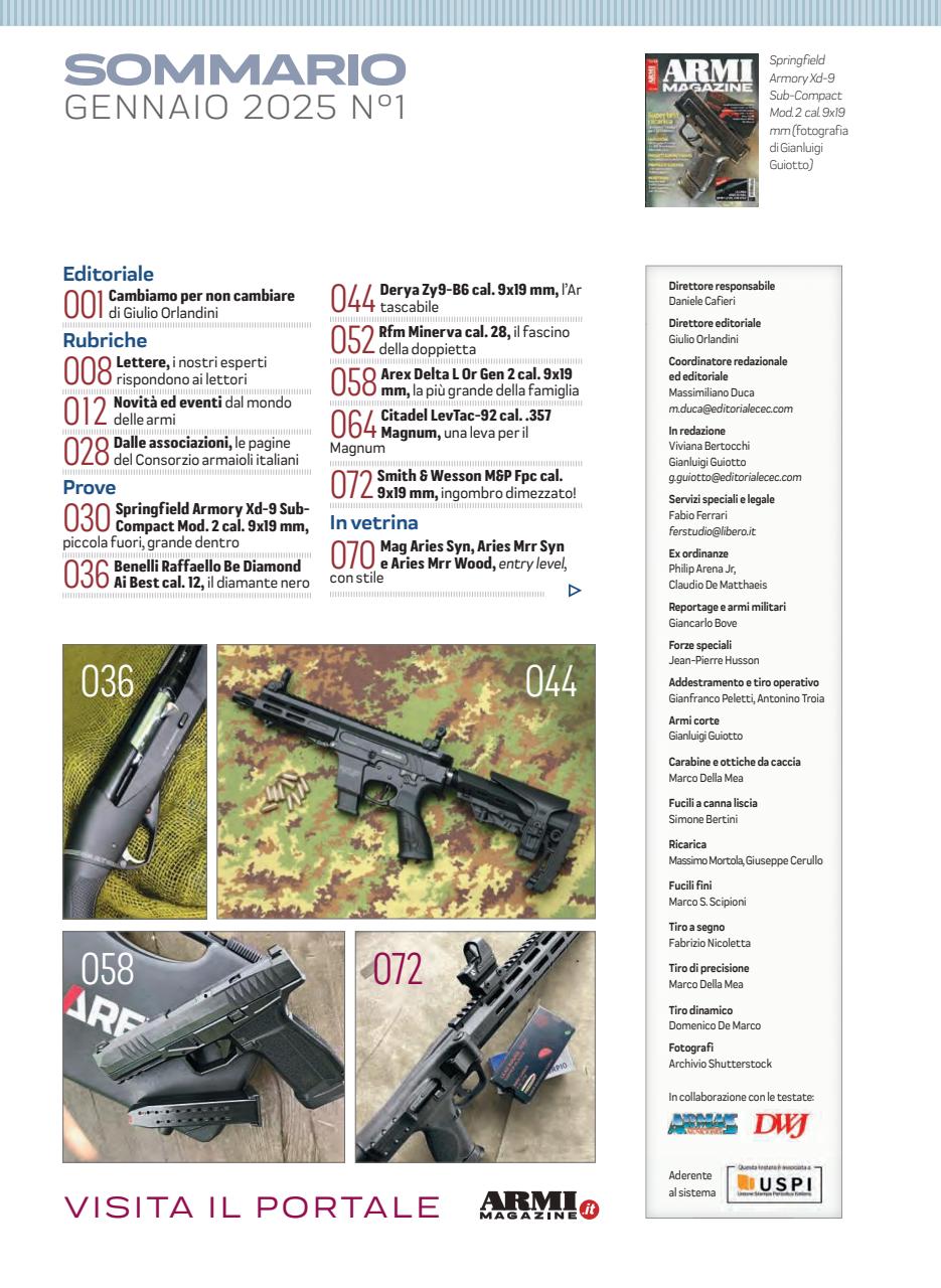 ARMI MAGAZINE Preview Pages