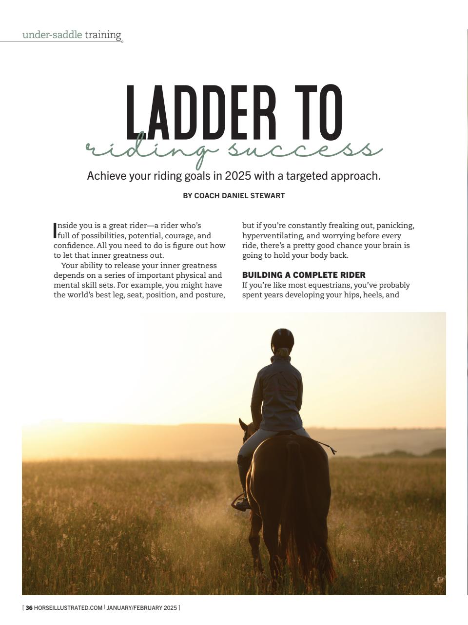 Horse Illustrated Magazine Preview Pages