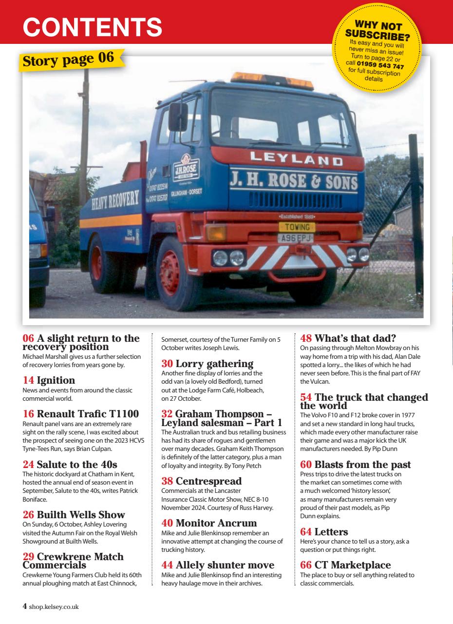 Classic Truck Preview Pages