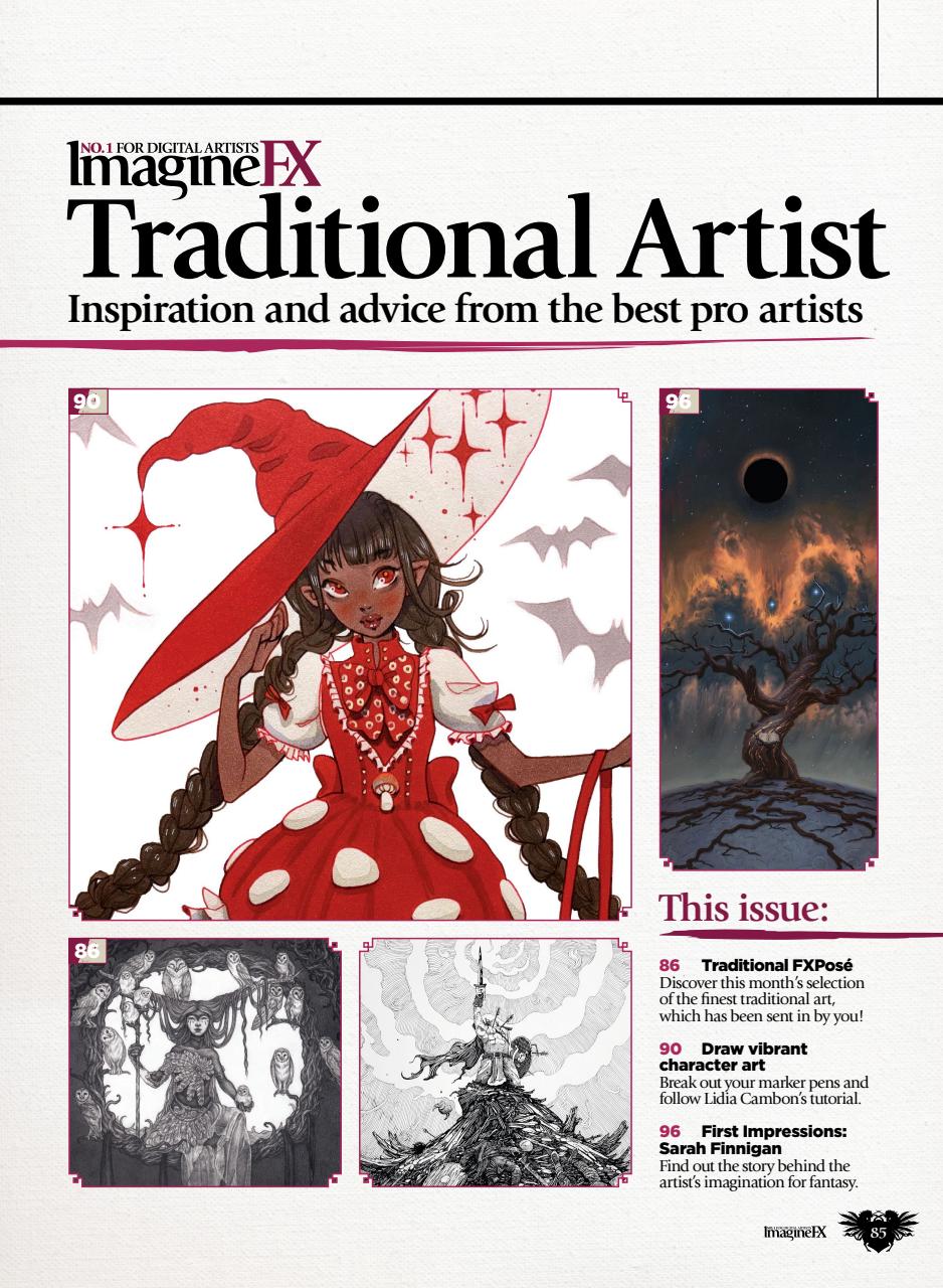 ImagineFX Preview Pages