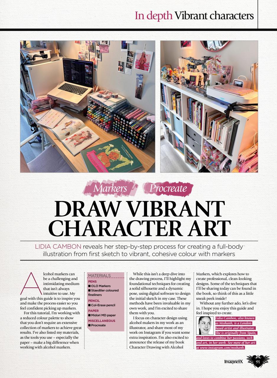 ImagineFX Preview Pages