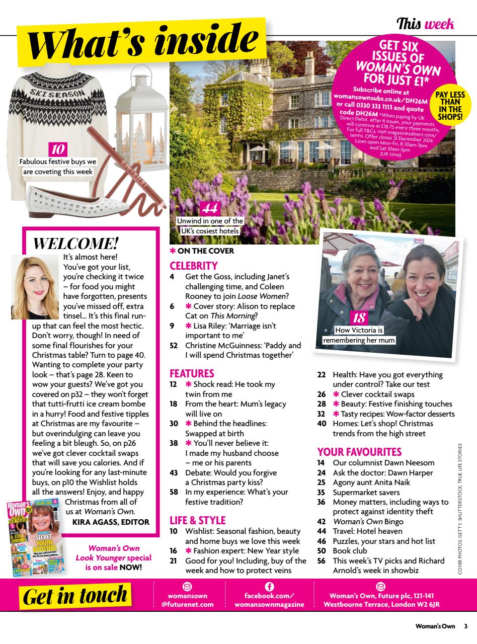 Woman's Own Preview Pages