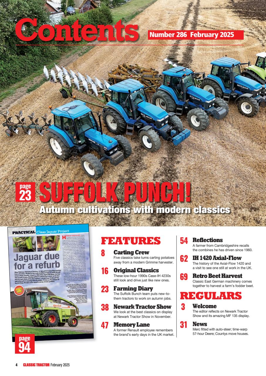Classic Tractor Preview Pages