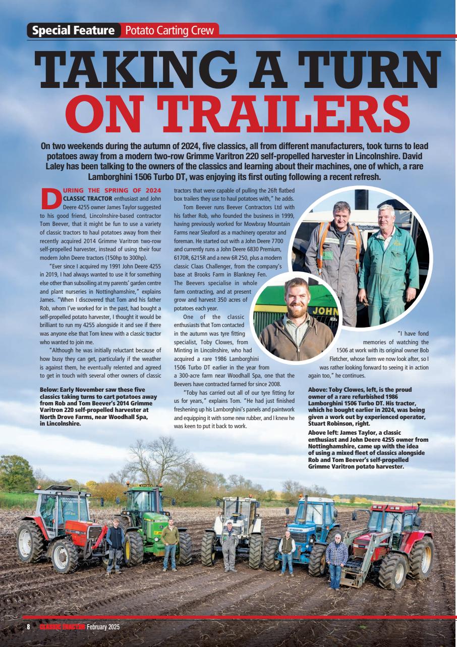 Classic Tractor Preview Pages