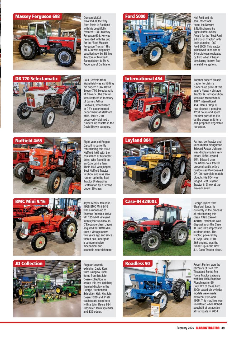 Classic Tractor Preview Pages