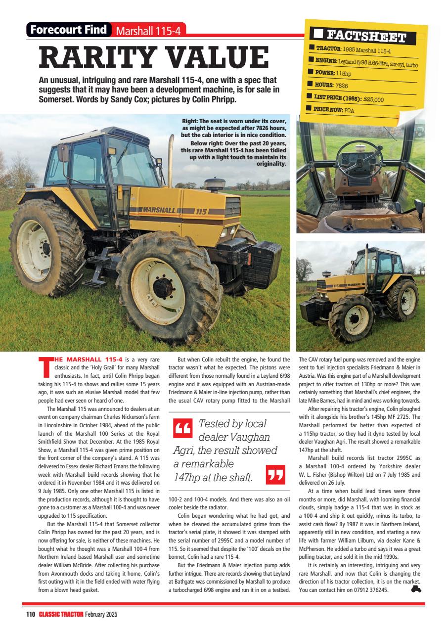 Classic Tractor Preview Pages