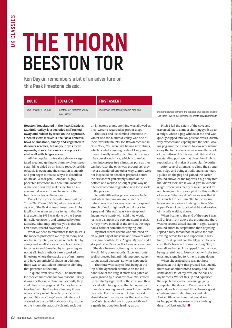 Climber Preview Pages