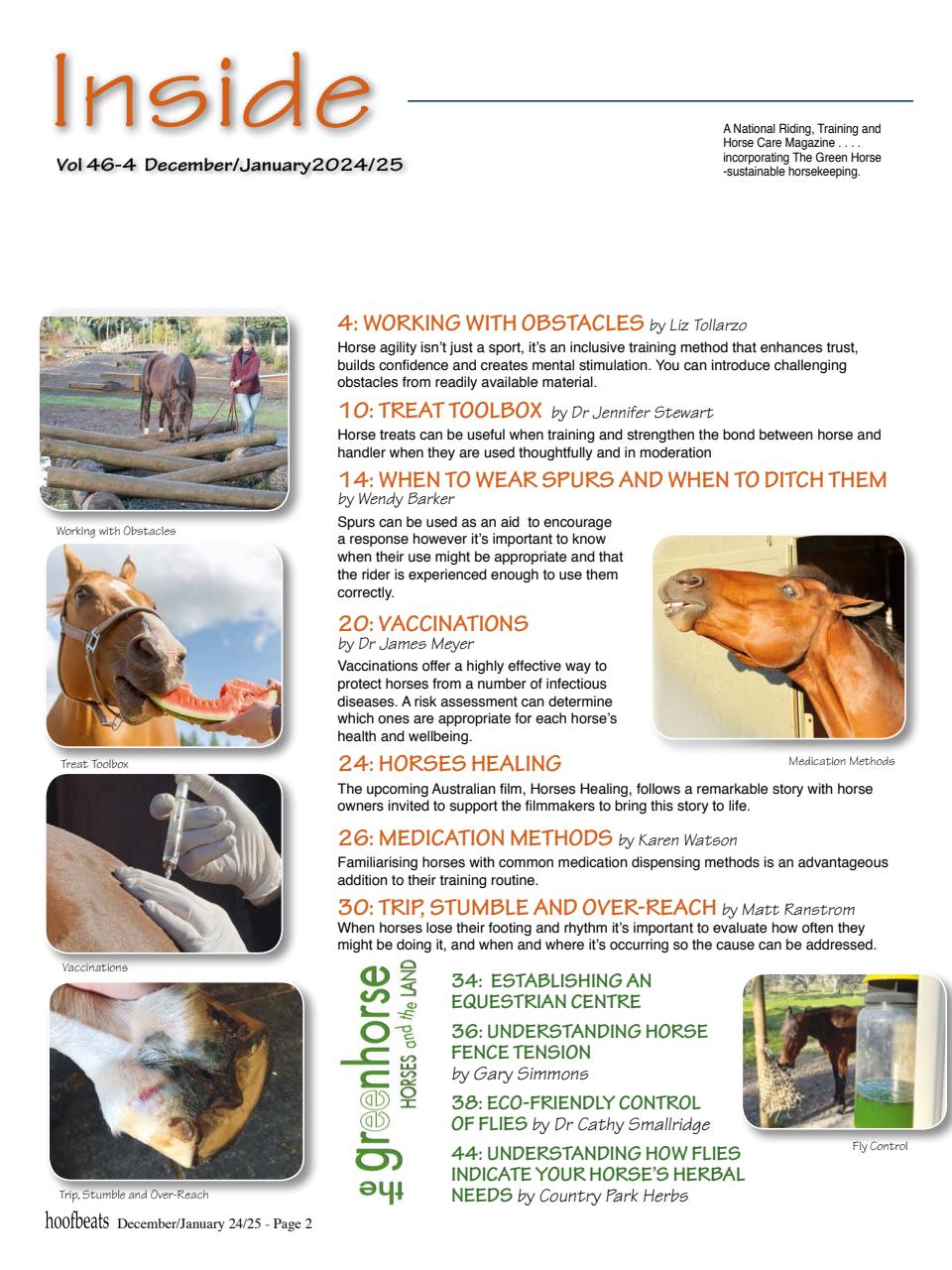 Hoofbeats Preview Pages