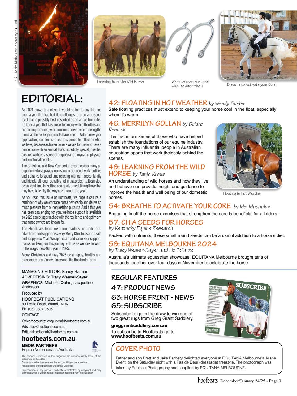 Hoofbeats Preview Pages