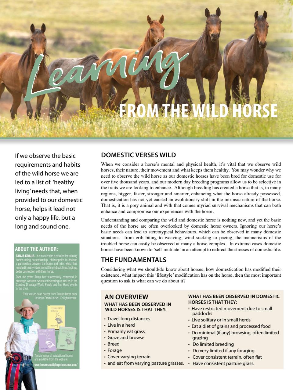 Hoofbeats Preview Pages