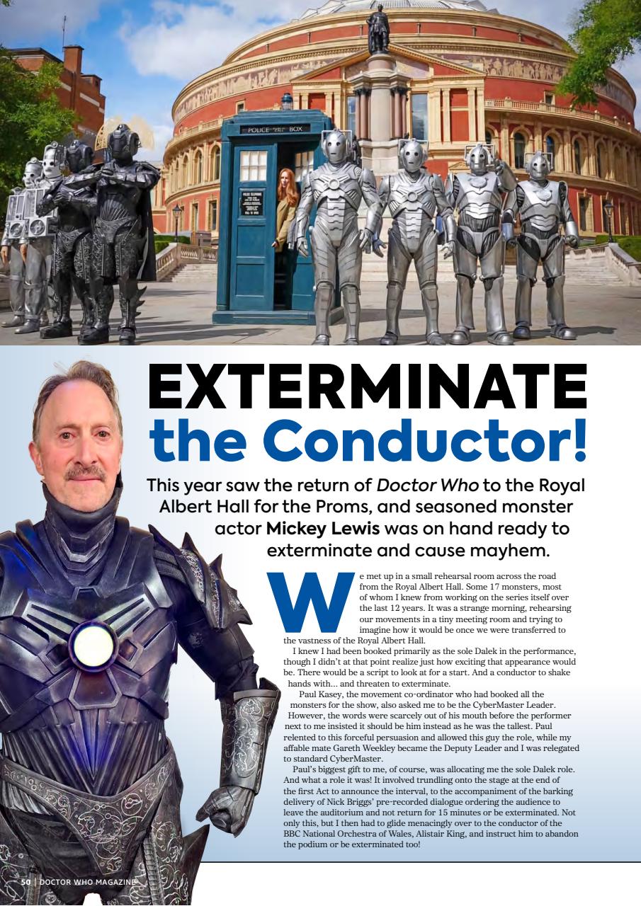 Doctor Who Magazine Preview Pages