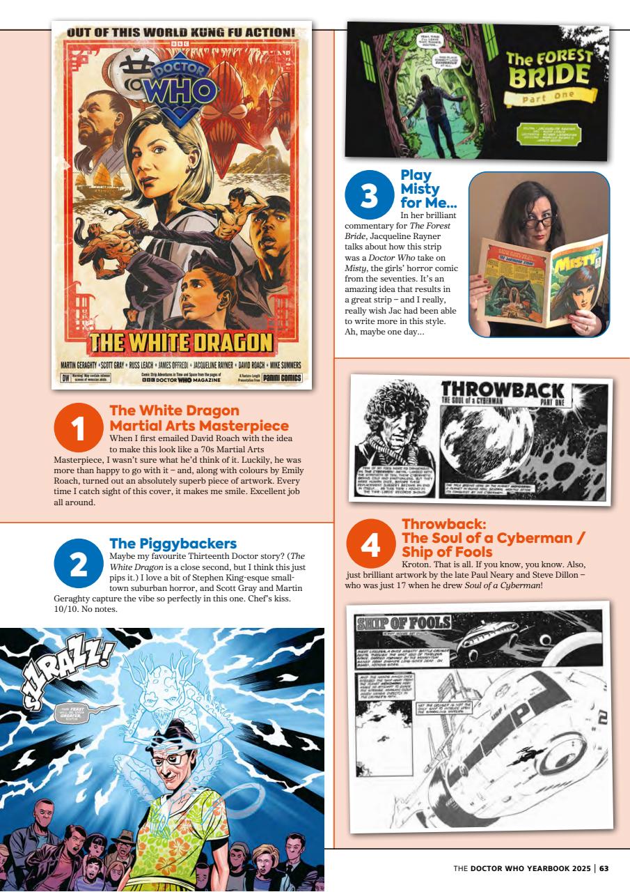 Doctor Who Magazine Preview Pages