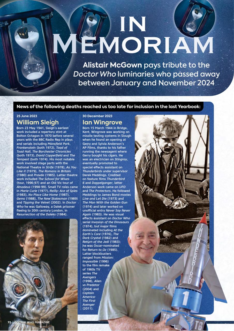 Doctor Who Magazine Preview Pages