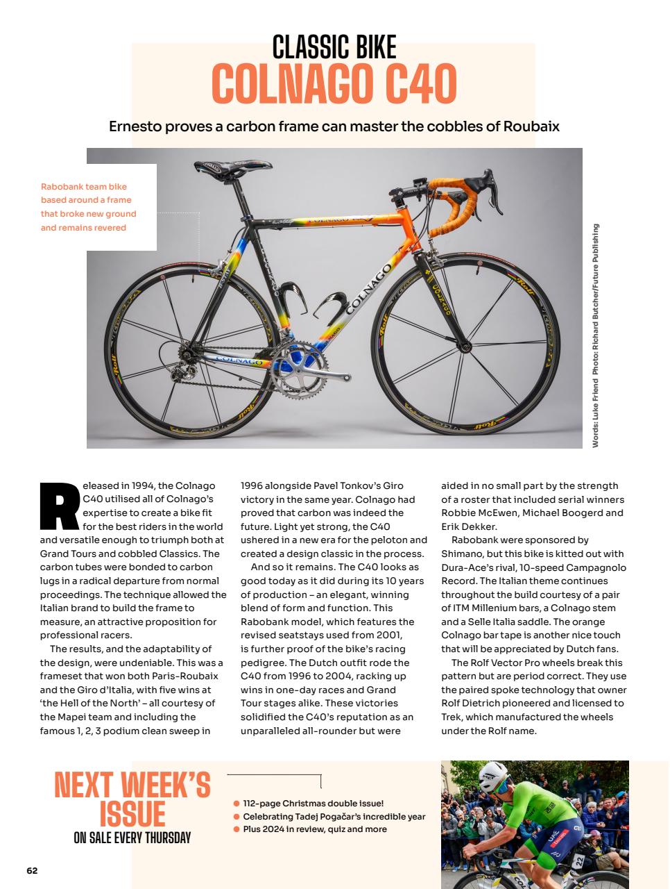 Cycling Weekly Preview Pages