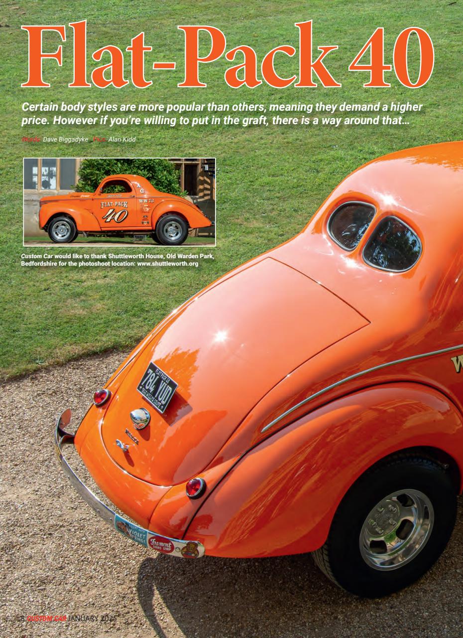 Custom Car Preview Pages