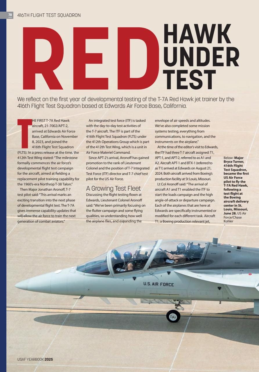 AirForces Monthly Preview Pages