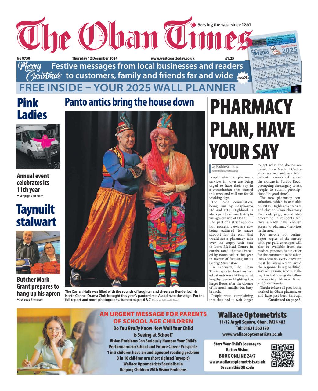 The Oban Times & Lochaber Times Preview Pages