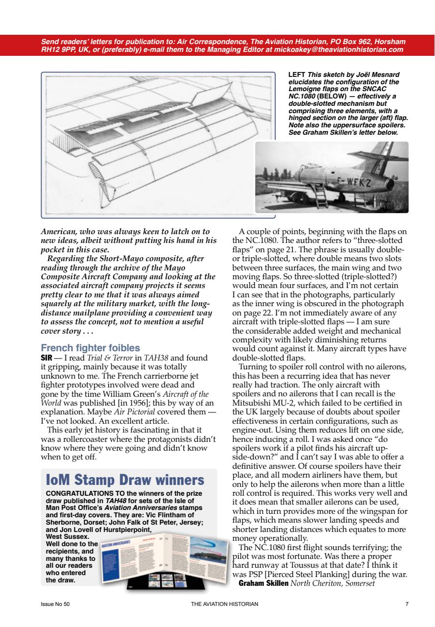 The Aviation Historian Magazine Preview Pages