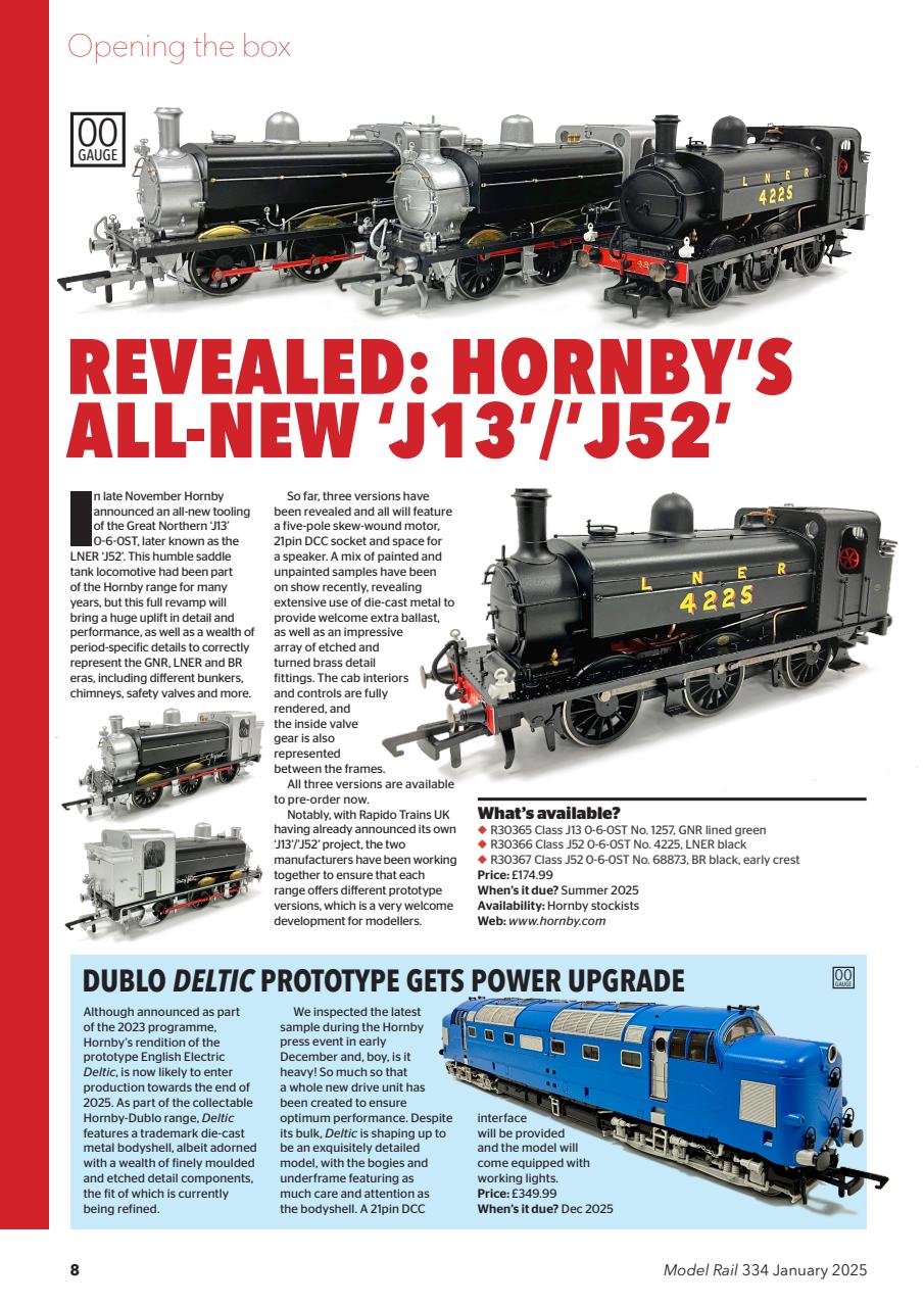 Model Rail Preview Pages