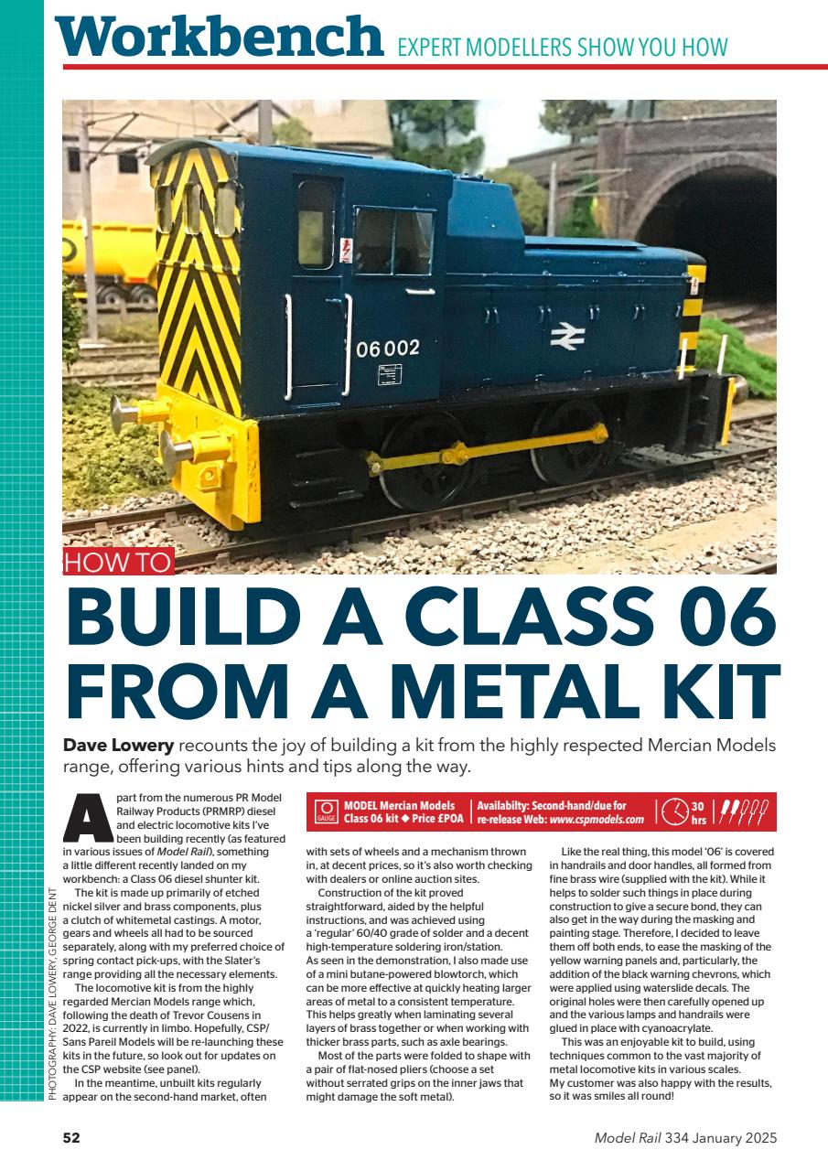 Model Rail Preview Pages